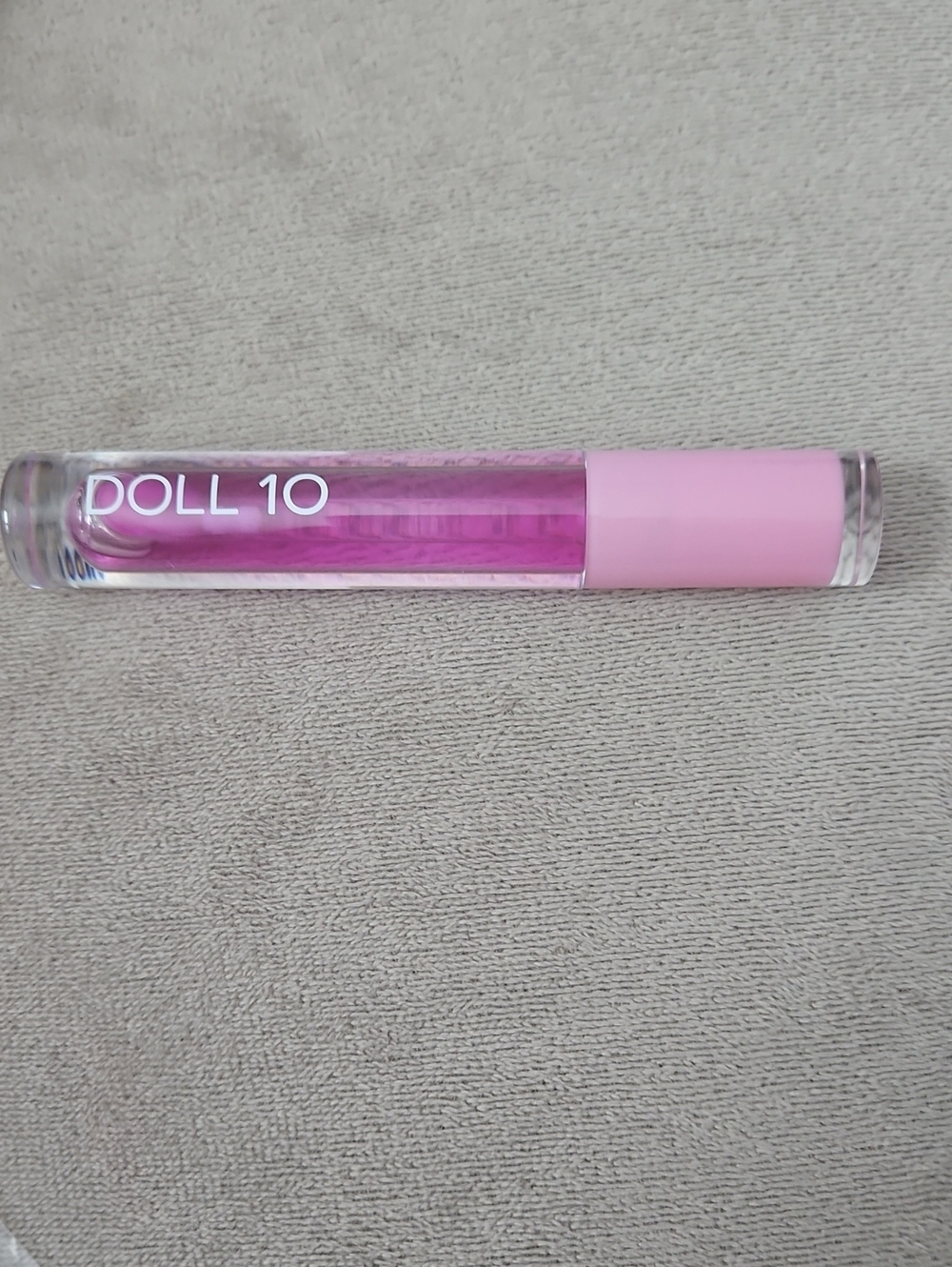 Doll 10 Lip Gloss – Glossy Bright Pink Shine